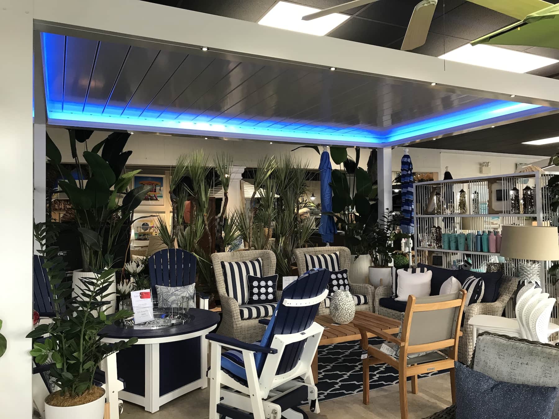 Commercial Landscape Lighting Pergola Ft. Lauderdale FL